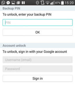 How to Hack a Samsung Phone Lock Code Using Google Login?
